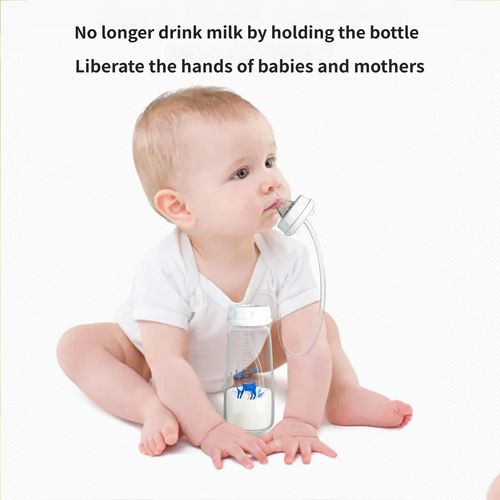360° Hands-Free Anti-Colic Baby Bottle