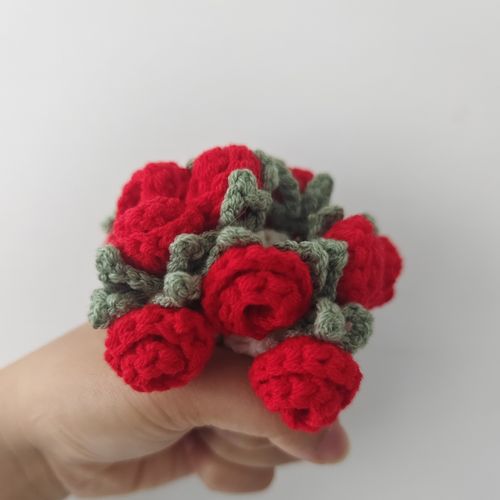 Handmade Rose Coaster Set – Elegant Home Touch 🌹