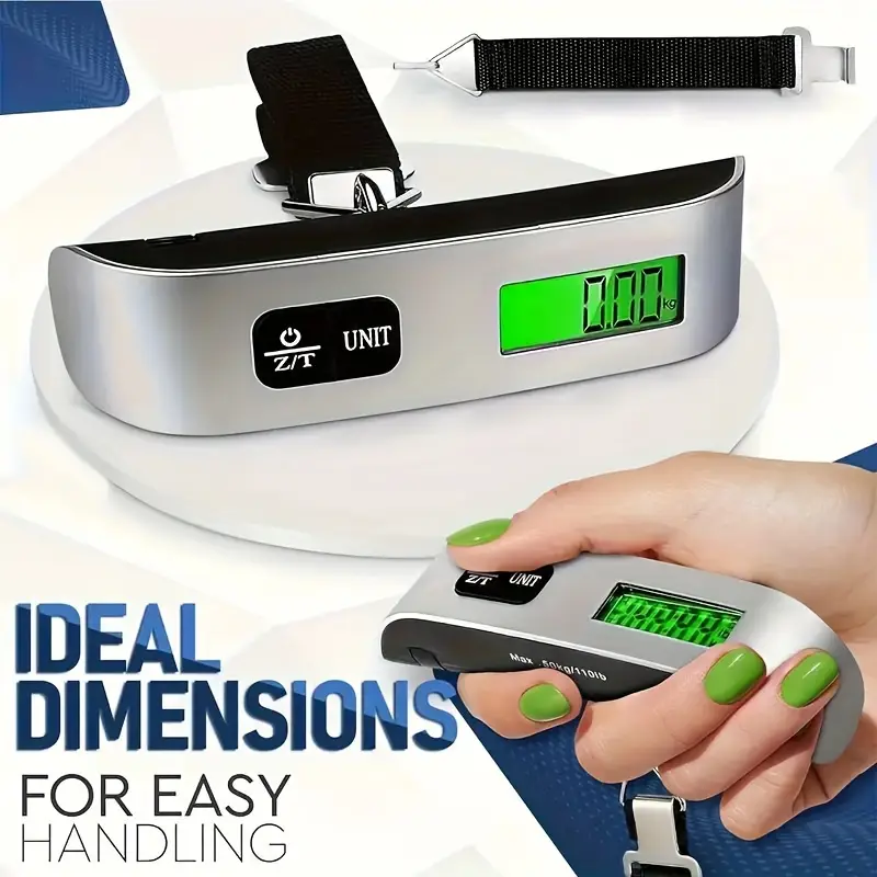 Portable Digital Luggage Scale – Travel Smart, Weigh Easy