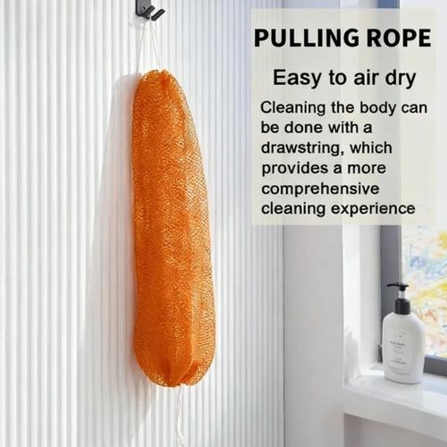 4 PCS  Authentic African Exfoliating Net Bath Sponge