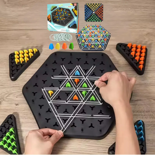 Triangle Strategy Board Game – Fun Family Puzzle Game