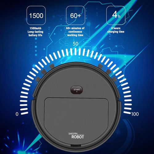 3 in 1 Mini USB Robot Vacuum