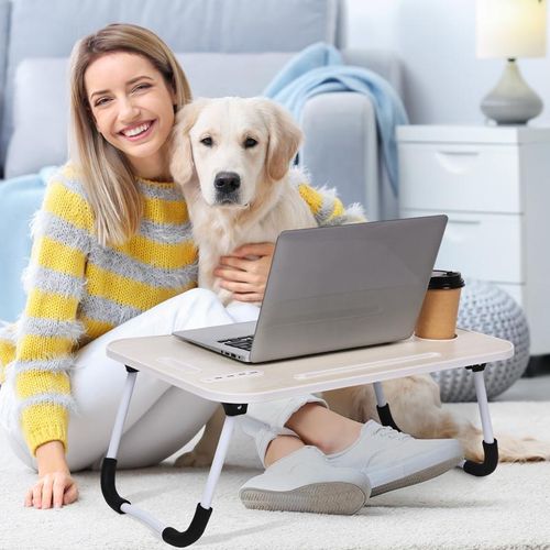 Foldable Bed Laptop Desk with USB