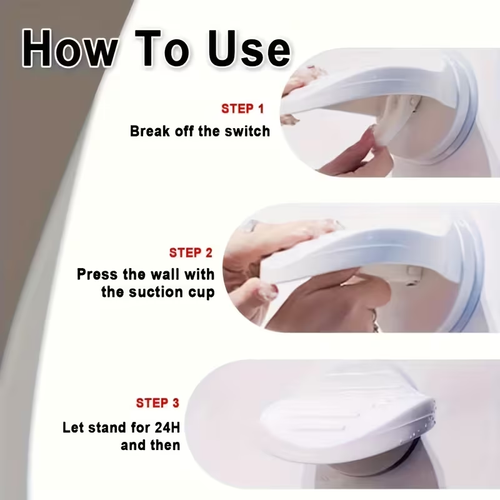 Non-Drill Shower Foot Stand – Safe, Easy & Adjustable