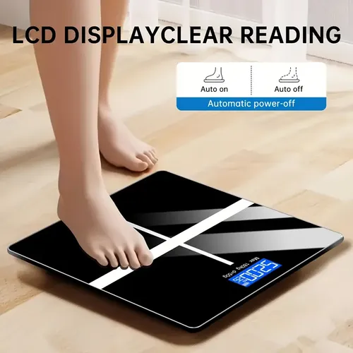 Weight scale, digital bathroom scale, household scale, weighing 180kg, Large LCD Display