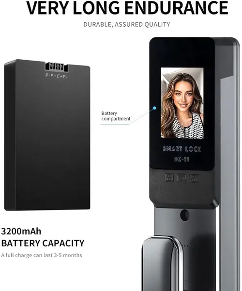 9-in-1 Premium Smart Security Door Lock
