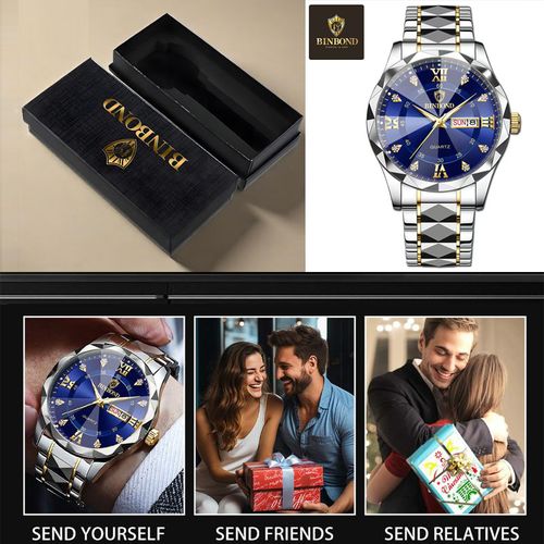 ✨High-end men's waterproof watch– Built for Style & Strength🔥