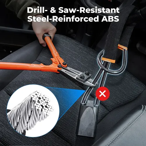 Heavy-Duty Anti-Theft Steering Wheel Lock | Ultimate Car Security