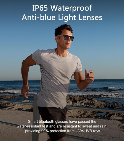Audio Smart Glasses — UV Protection, Open-Ear Sound & Bluetooth 5.4