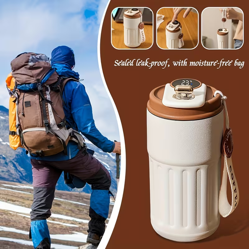 LED Smart Temperature Coffee Mug – Hot or Cold, Always Just Right ☕🔥