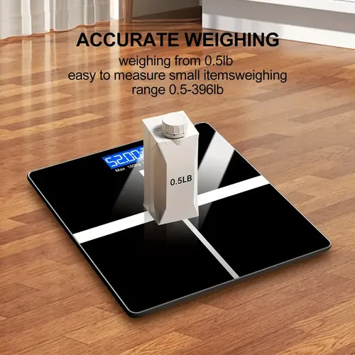 Weight scale, digital bathroom scale, household scale, weighing 180kg, Large LCD Display