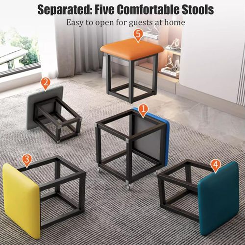 ✨ 5-in-1 Magic Ottoman Cube – Transform Your Space in Seconds!