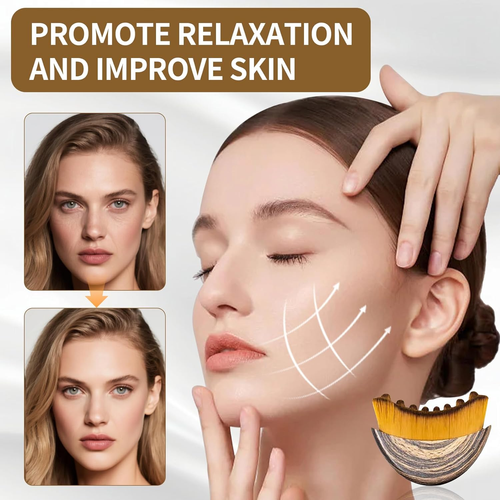 2PCS-Lymphatic Contour Facial Massage Brush