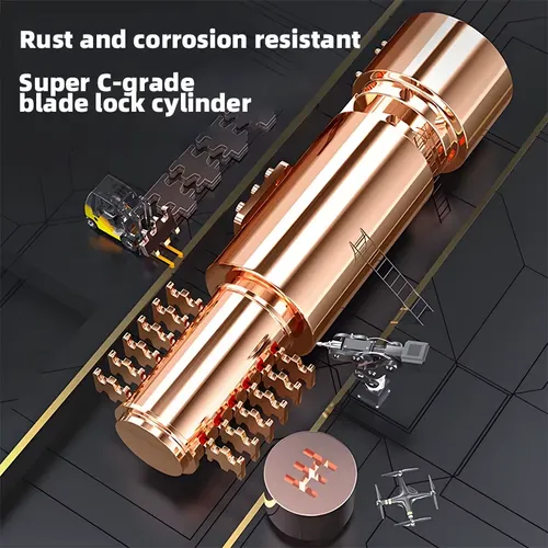 Hydraulic Shear-Resistant Heavy-Duty Anti-Theft U-Lock