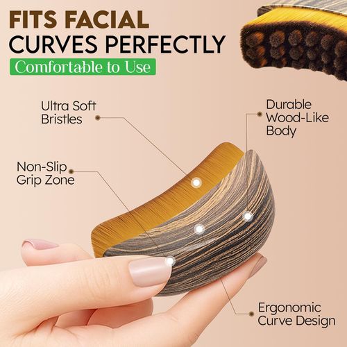 2PCS✨Lymphatic Contour Facial Massage Brush
