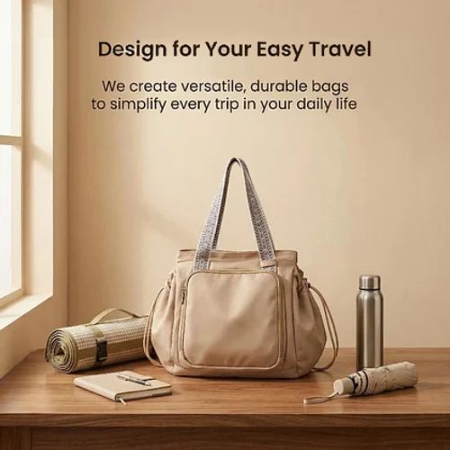 3-in-1 Convertible Large Capacity Tote Bag