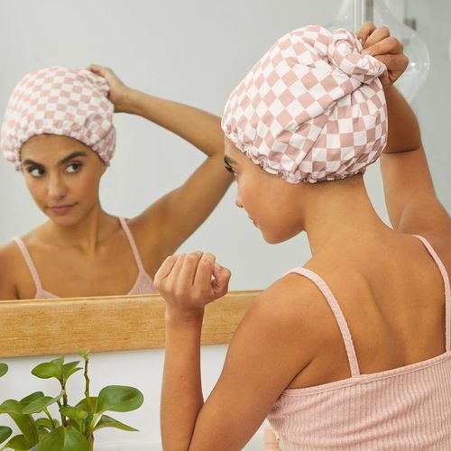 🌸Adjustable Luxury Waterproof Shower Cap