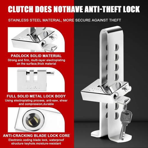 Heavy-Duty Car Anti-Theft Lock | Simple. Strong. Safe.