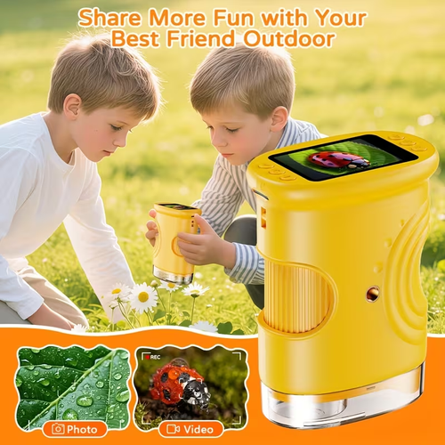 Kids Discovery Microscope – The Gift That Makes Them Love Learning! 🔍🎁