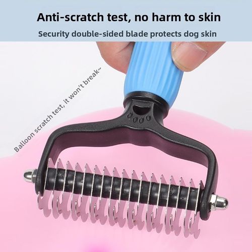 🐾Pet Grooming Comb for Easy Hair Removal & Detangling