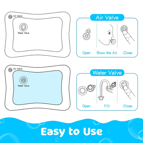 Baby Tummy Time Water Play Mat