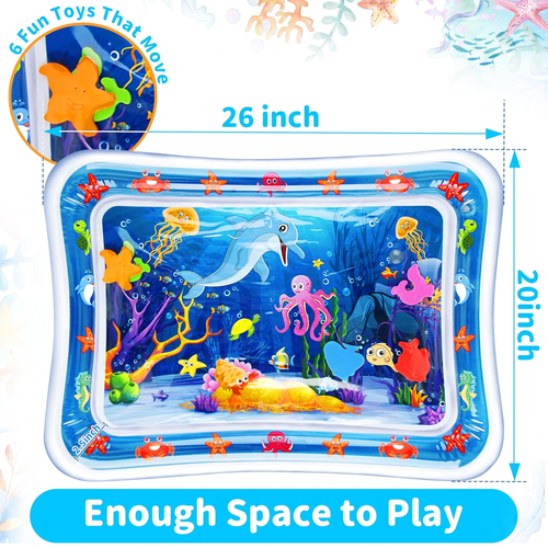 Baby Tummy Time Water Play Mat