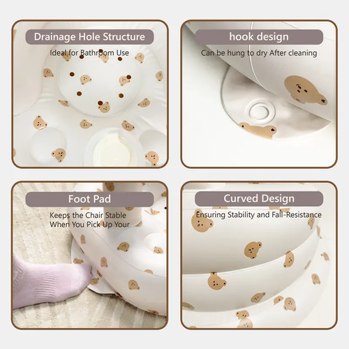 Portable Inflatable Baby Support Seat for Babies 3-36 Months