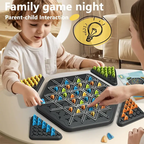 Triangle Strategy Board Game – Fun Family Puzzle Game