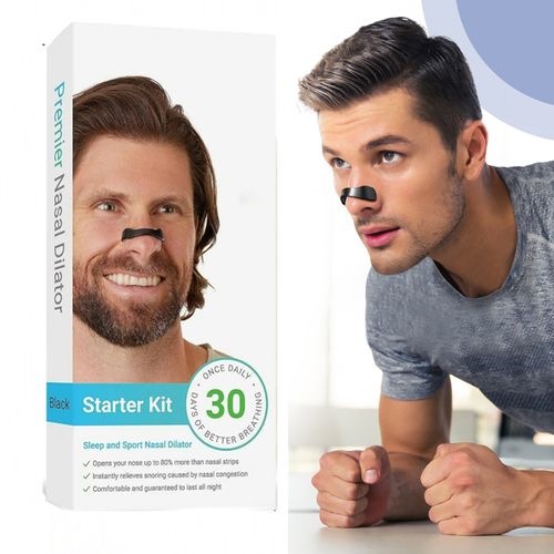 Breathing Magnetic Nasal Strips Starter Kit (30 pairs)