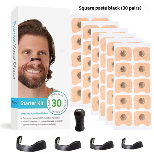 Breathing Magnetic Nasal Strips Starter Kit (30 pairs)
