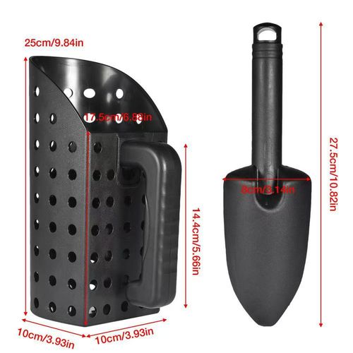 🔍 Metal Detector Sand Scoop Set – Filter Sand in Seconds, Find Treasures Faster!