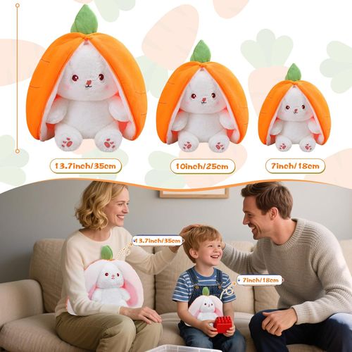 Strawberry Bunny Plush Toy