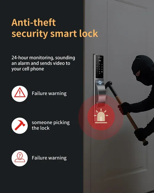 9-in-1 Premium Smart Security Door Lock