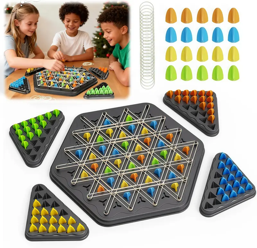 Triangle Strategy Board Game – Fun Family Puzzle Game