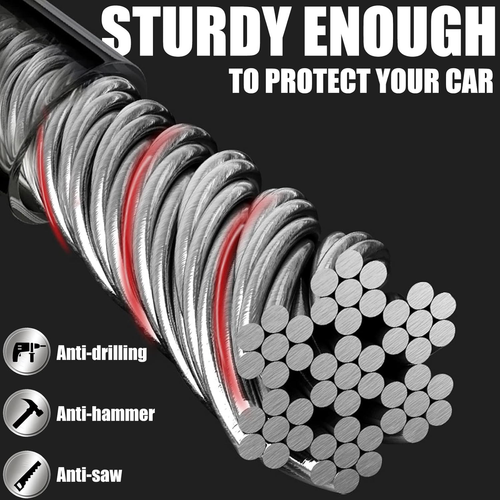 Heavy-Duty Anti-Theft Steering Wheel Lock | Ultimate Car Security