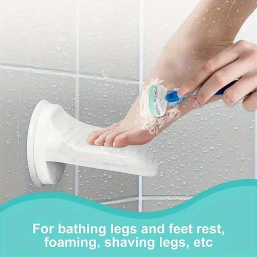 Non-Drill Shower Foot Stand – Safe, Easy & Adjustable