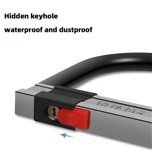 Hydraulic Shear-Resistant Heavy-Duty Anti-Theft U-Lock