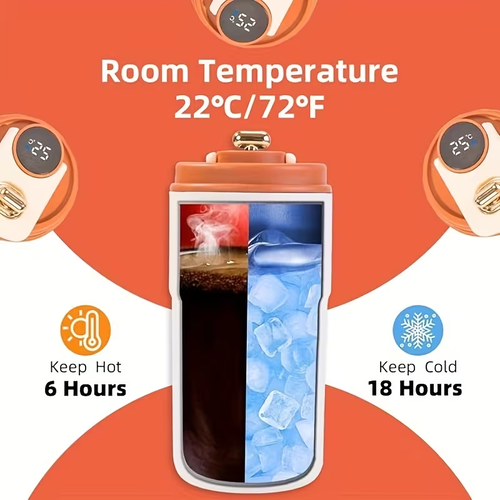 LED Smart Temperature Coffee Mug – Hot or Cold, Always Just Right ☕🔥