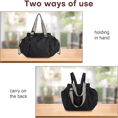 3-in-1 Convertible Large Capacity Tote Bag