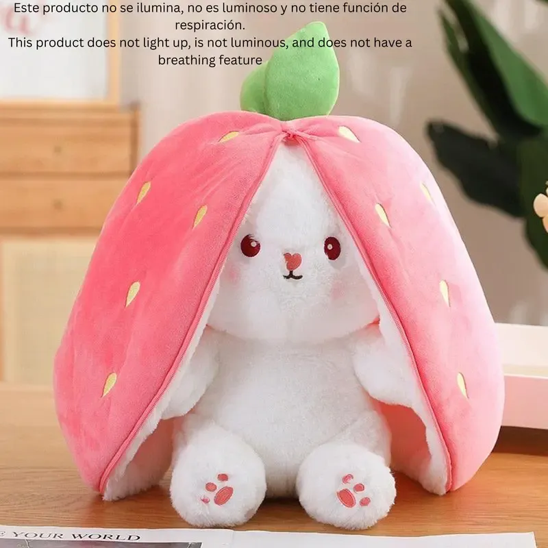 Strawberry Bunny Plush Toy