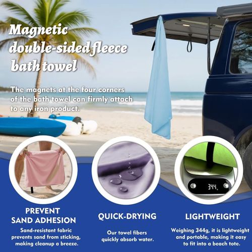 Magnetic Bath Towel Extra Large Quick