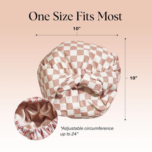 🌸Adjustable Luxury Waterproof Shower Cap