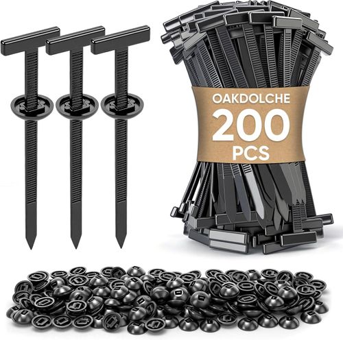 Universal Self-Locking Nylon Cable Tie Fasteners (200PCS)