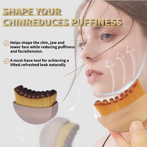 2PCS-Lymphatic Contour Facial Massage Brush