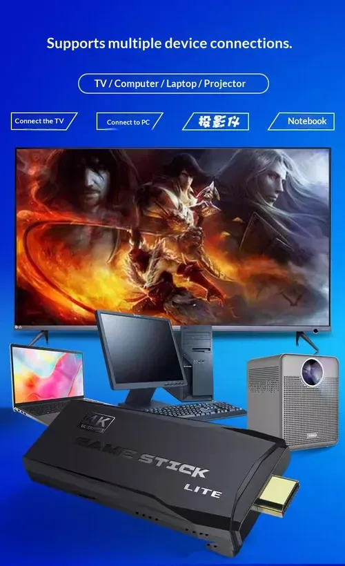 🔥Hot-selling model🔥 wireless controller gaming console🎮🎮20000+ Games 4K High-definition Output Handheld Video Game 4389 sales