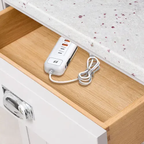 ⚡ Fast Charging Power Strip 4-Port Smart Hub