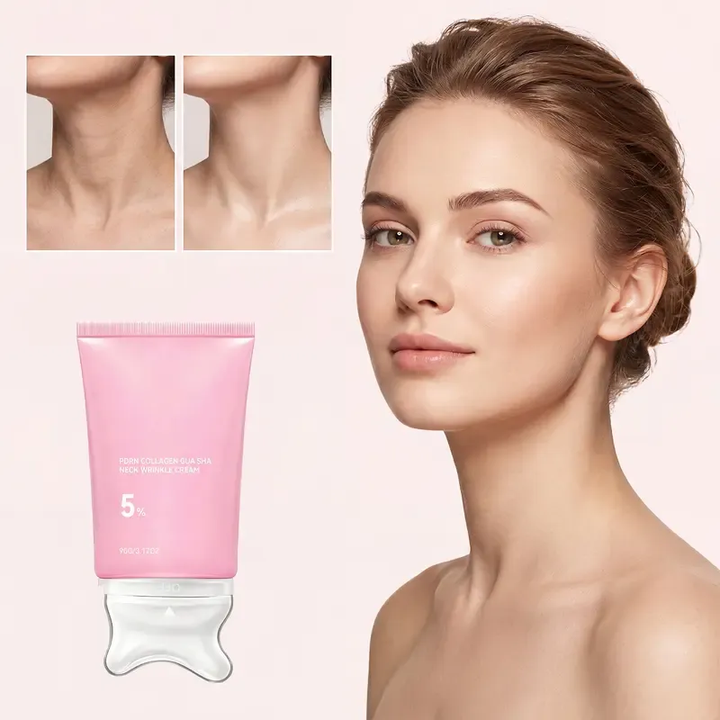 Collagen Neck Cream - Daily Neck Cream, Smooth And Moisturized Neck Skin, Fine Water Absorption, Delicate Moisture Retention, Massage Neck Care Cream