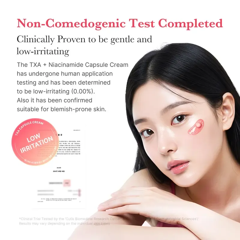 medicube TXA+Niacinamide Capsule Cream for After Spot Care Use|Ultimate Dual Radiance Moisturizer|Uneven Skin Tone, Texture, and Hydration l 99% Pure Tranexamic Acid & Niacinamide| Korean Skincare|1.94 oz