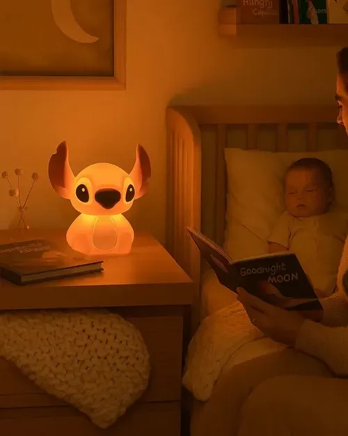 🐣🧸Stitch Silicone Desk Lamp