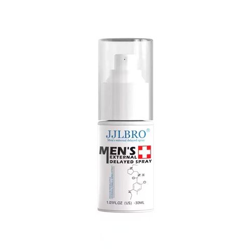 JJLBRO Men's External Delayed Spray – Mildly desensitizes for fast-acting, long-lasting control that extends every intimate moment.